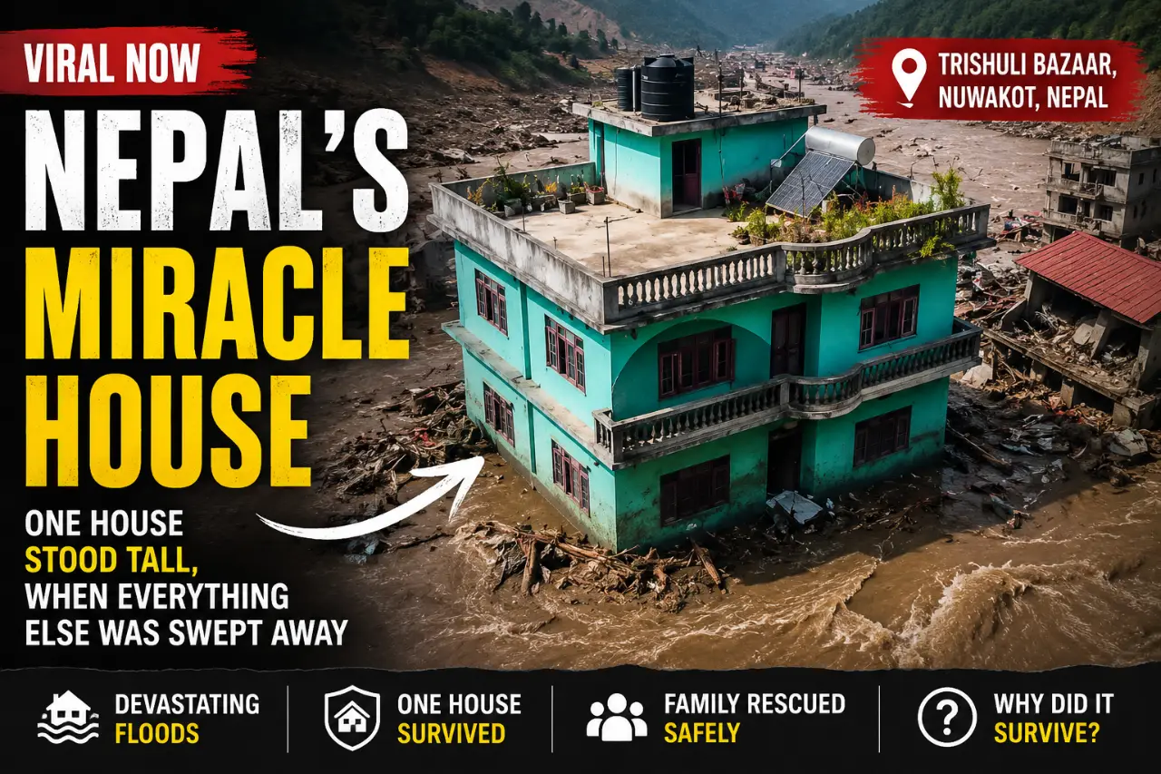 Nepal’s ‘Miracle House’ Survived a Devastating Flood — Here’s What Happened